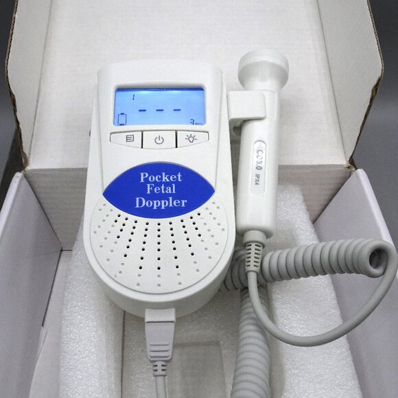Contec Pocket Fetal Doppler Baby Sonoline B Tested Work Great! - Picture 1 of 15